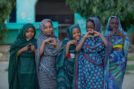Children in Kassala state, Sudan.
