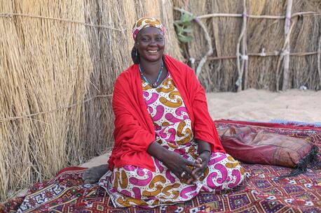In Mali, Aissata, got the tetanus vaccine to proactively protect the health of her future children. 