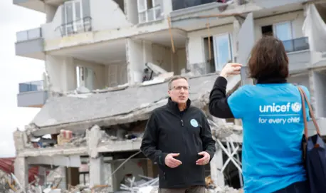 Michael J. Nyenhuis, President and CEO of UNICEF USA.