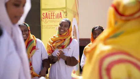 On Feb. 6, 2023, more than 200 girls at Al-fayha Basic School for girls in Khartoum joined UNICEF, partners, parents, teachers and donors to celebrate International Day of Zero Tolerance for Female Genital Mutilation.