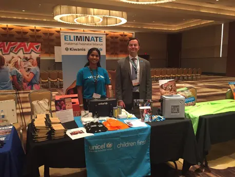 UNICEF Eliminate Booth