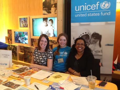 UNICEF USA Event Booth