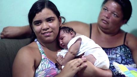 Meet Baby Duda, a Brazilian girl born with Zika-associated microcephaly
