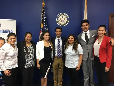 Miami Congressional Action Team members meet with U.S. Congressman Carlos Curbelo Miami Congressional Action Team members meet with U.S. Congressman Carlos Curbelo