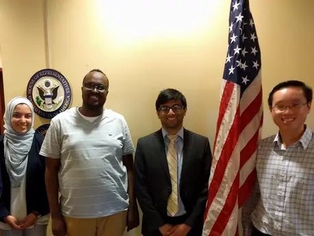 Minneapolis Congressional Action Team meeting with Mustafa Jumale