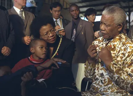 Nelson Mandela Foundation with UNICEF School for Africa Campaign