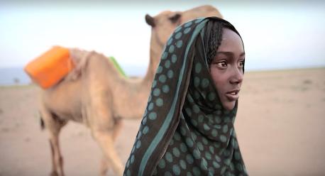 It takes Aysha, 13-years old, 8 hours each day, round trip, to collect water for herself and her family in Afar, Ethiopia.