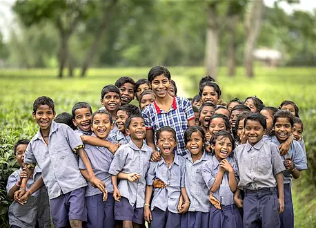 Group of Children Smiling