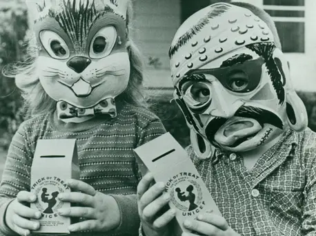 Children in Costumes