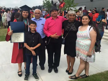 Family at Graduation