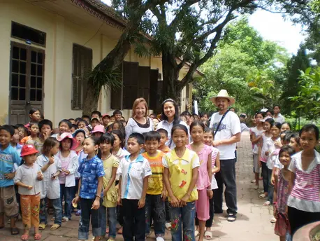 Group of Children Outside