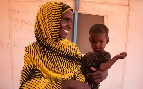 Ethiopia mother and baby