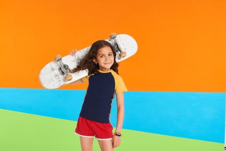 Child with a Skateboard
