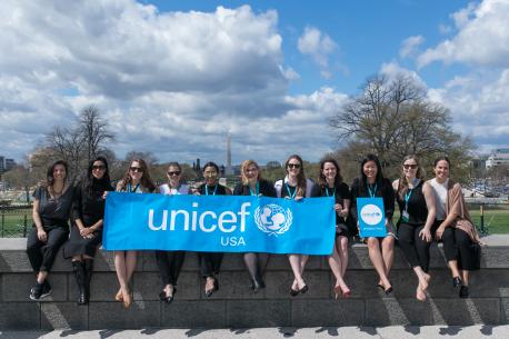 All smiles on UNICEF USA Advocacy Day