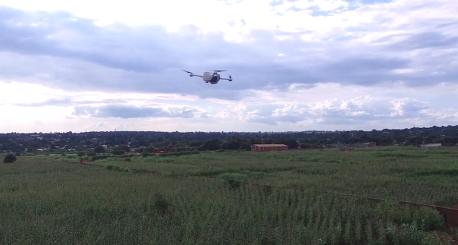 Drone in a Field