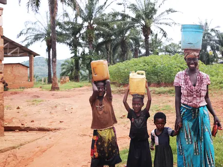 In Burundi, girls and women spend around 200 million hours every day gathering water. In Burundi, girls and women spend around 200 million hours every day gathering water.