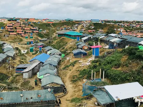 A visit to a Rohingya refugee camp in Bangladesh provides a first hand look at UNICEF's impact on the ground. A visit to a Rohingya refugee camp in Bangladesh provides a first hand look at UNICEF's impact on the ground.