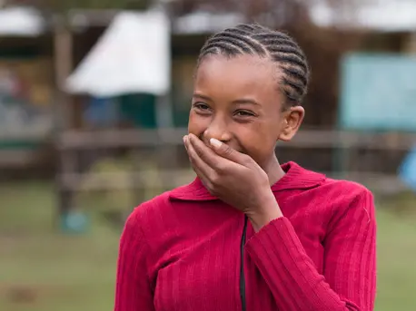 In Sheno, Ethiopia,14-year-old Serkalem learned about menstruation at her school's girls club. unicef, menstruation, education, girl power