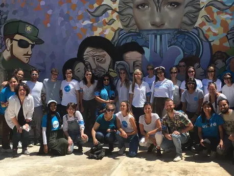 2017 UNICEF Next Generation field visit to Mexico to observe programs for Central American migrant children and families Unicef, Next Gen, Next Generation, Central American migrants