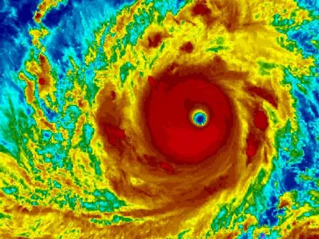 NOAA photo of Super Typhoon Mangkhut, currently barreling down on the Philippines and Hong Kong UNICEF, Super Typhoon Mangkhut, Philippines, Hong Kong, emergency relief