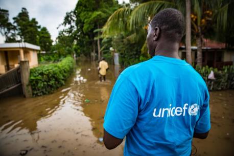 With hurricanes bearing down on the Carolinas, the Caribbean and Hawaii, UNICEF is poised to help children affected.