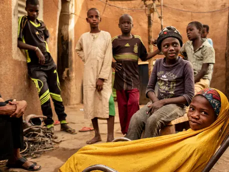 Unaccompanied minors being returned to their families, waiting in Zinder, Niger in May 2018. unicef, migrant children, niger, immigration, undocumented immigrants, keeping families together