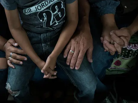 After gang members threatened to murder her and her family unless she became a sex worker for the gang, this 15-year-old girl and her family sold everything and left the country. unicef, unicef usa, Central American migrants, violence in Central America