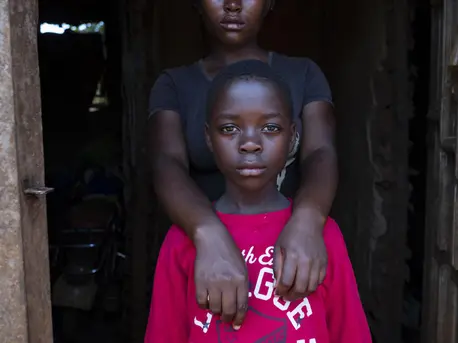 Ten-year-old Stephanie's mother was killed in crossfire in a gun battle two years ago in Beni in the Democratic Republic of Congo. UNICEF, Democratic Republic of Congo