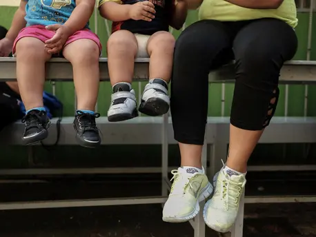 Andrea* fled Guatemala with her two toddlers and her husband, Cristian*, after he was threatened by a gang for refusing to collect extortion payments for them. (Names changed.)