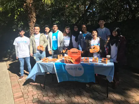 Trick or Treat for UNICEF Table