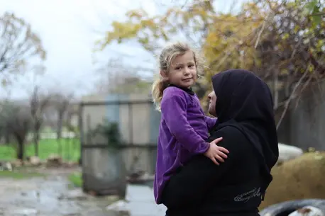 Like thousands of Syrian women across the country, Najla, a widowed 34-year-old mother of four, struggles to protect her children and help them reach their full potential in life. Like thousands of Syrian women across the country, Najla, a widowed 34-year-old mother of four, struggles to protect her children and help them reach their full potential in life.