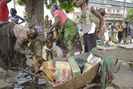 Beira, Mozambique 15 March 2019 – During the night to Friday the intense tropical Cyclone Idai has made landfall in Mozambique’s Sofala region close to the city of Beira, causing severe damage with its strong winds and severe flooding. Beira, Mozambique 15 March 2019 – During the night to Friday the intense tropical Cyclone Idai has made landfall in Mozambique’s Sofala region close to the city of Beira, causing severe damage with its strong winds and severe flooding.