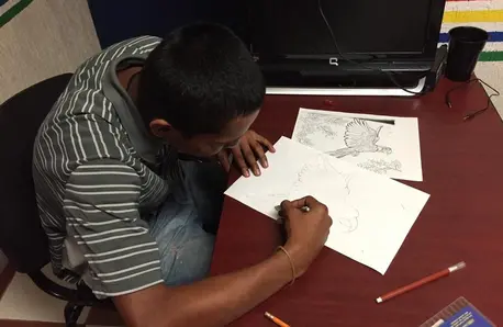 Mario (name changed) from El Salvador was detained in Mexico before being released and granted asylum with UNICEF's help. Mario (name changed) from El Salvador was detained in Mexico before being released and granted asylum with UNICEF's help.
