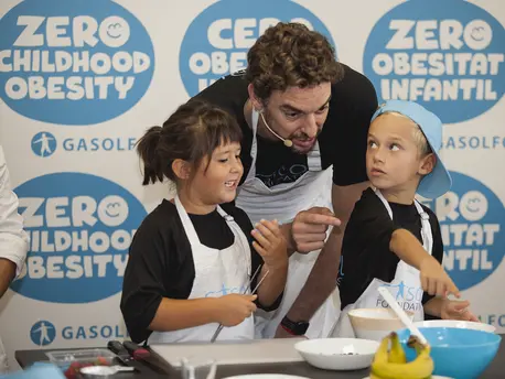 NBA All-Star player and two-time NBA champion Pau Gasol has been appointed as a Global Champion for Nutrition and Zero Childhood Obesity by UNICEF. NBA All-Star player and two-time NBA champion Pau Gasol has been appointed as a Global Champion for Nutrition and Zero Childhood Obesity by UNICEF.