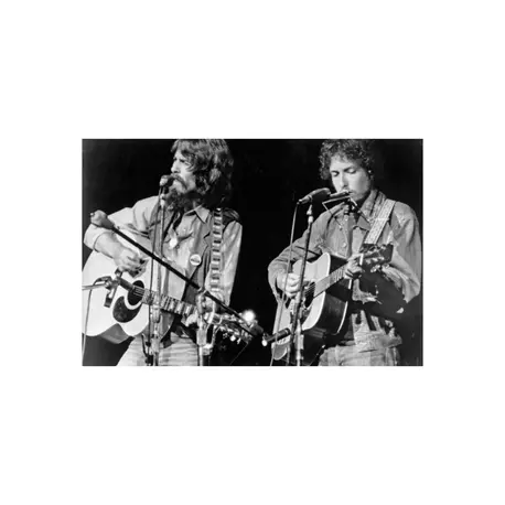 Two People Playing Guitar and singing