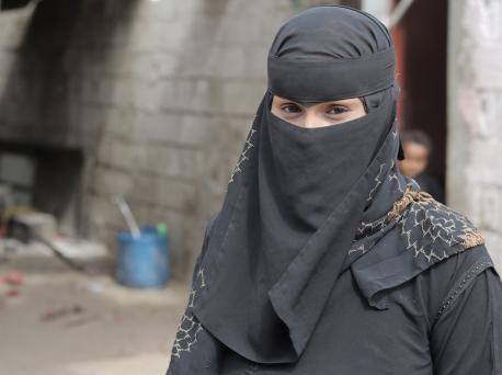 Amina was forced into early marriage at age 16. After being abused by her much older husband, she eventually returned to her parents' home in Aden, Yemen. She now runs a small business with skills she learned in a UNICEF-supported program.