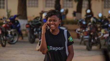 In Cote d'Ivoire, U-reporters consider themselves part of a movement.