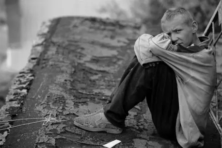 Sergey, 15 lives in the streets of Odesa, a city by the Black Sea, Southern Ukraine. Sergey, 15 lives in the streets of Odesa, a city by the Black Sea, Southern Ukraine.