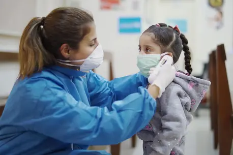 Since 21 February 2020, when the first case of COVIR-19 was confirmed in the country, UNICEF has procured and delivered medical supplies to 194 Primary Health Care Centres. Since 21 February 2020, when the first case of COVIR-19 was confirmed in the country, UNICEF has procured and delivered medical supplies to 194 Primary Health Care Centres.