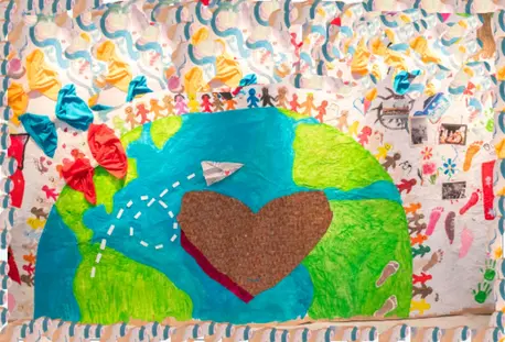 Child Drawing of the World