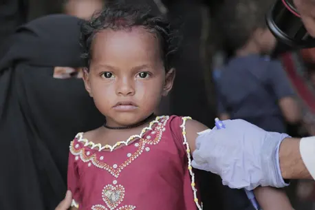 Child Getting Vaccine
