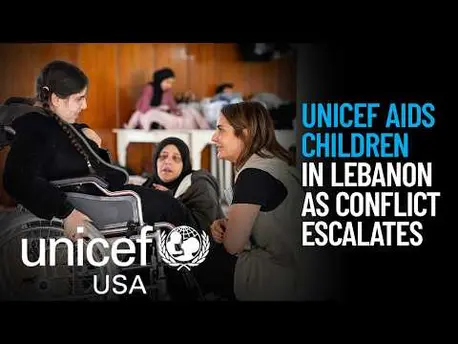 Thumbnail for video UNICEF Aids Children in Lebanon as Conflict Escalates