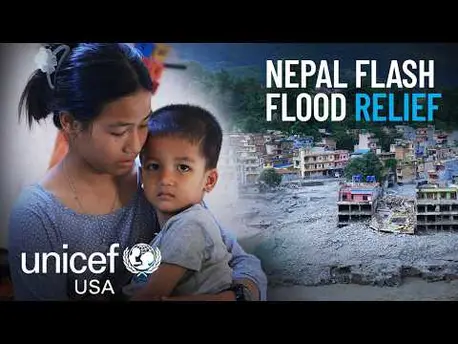 Thumbnail for video Children in Nepal Need Urgent Aid After Flash Floods