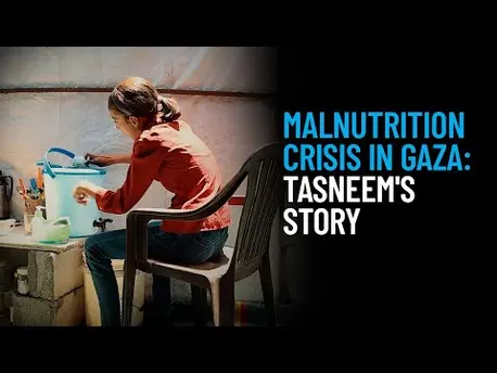 Thumbnail for video Malnutrition Crisis in Gaza: Tasneem's Story