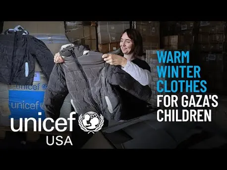 Thumbnail for video Warm Winter Clothes for Gaza's Children