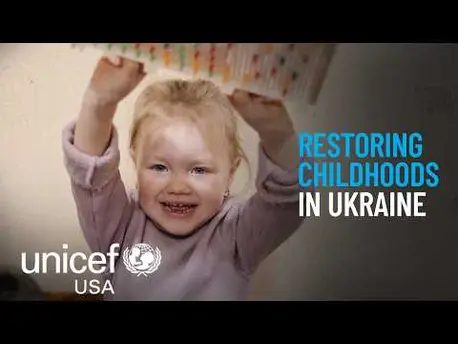 Thumbnail for video A Safe Space for Children to Learn and Play in Ukraine