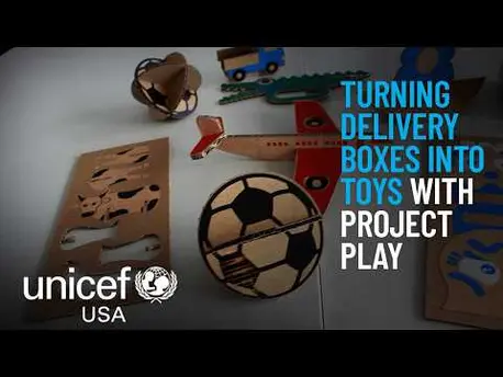 Thumbnail for video Turning Delivery Boxes Into Toys With Project Play
