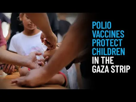 Thumbnail for video Polio Vaccines Protect Children in the Gaza Strip