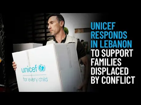 Thumbnail for video UNICEF Responds in Lebanon to Support Families Displaced by Conflict