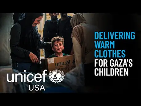 Thumbnail for video Delivering Warm Clothes for Gaza's Children